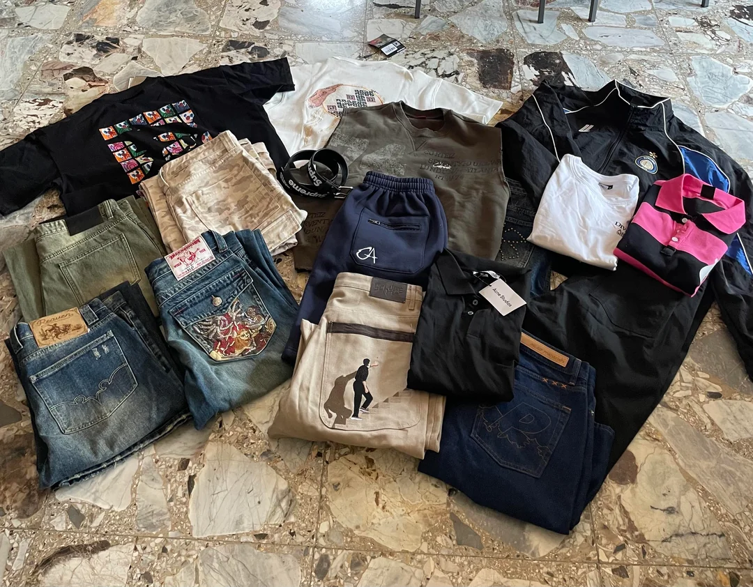 Kakobuy Spreadsheet 9kg streetwear and denim haul arrival photo 4